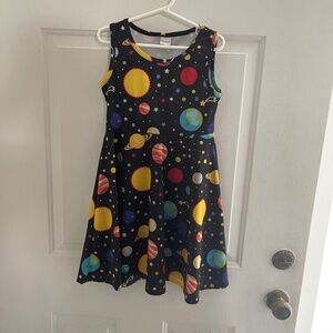 FUNNYCOKID: Space Planets Dress